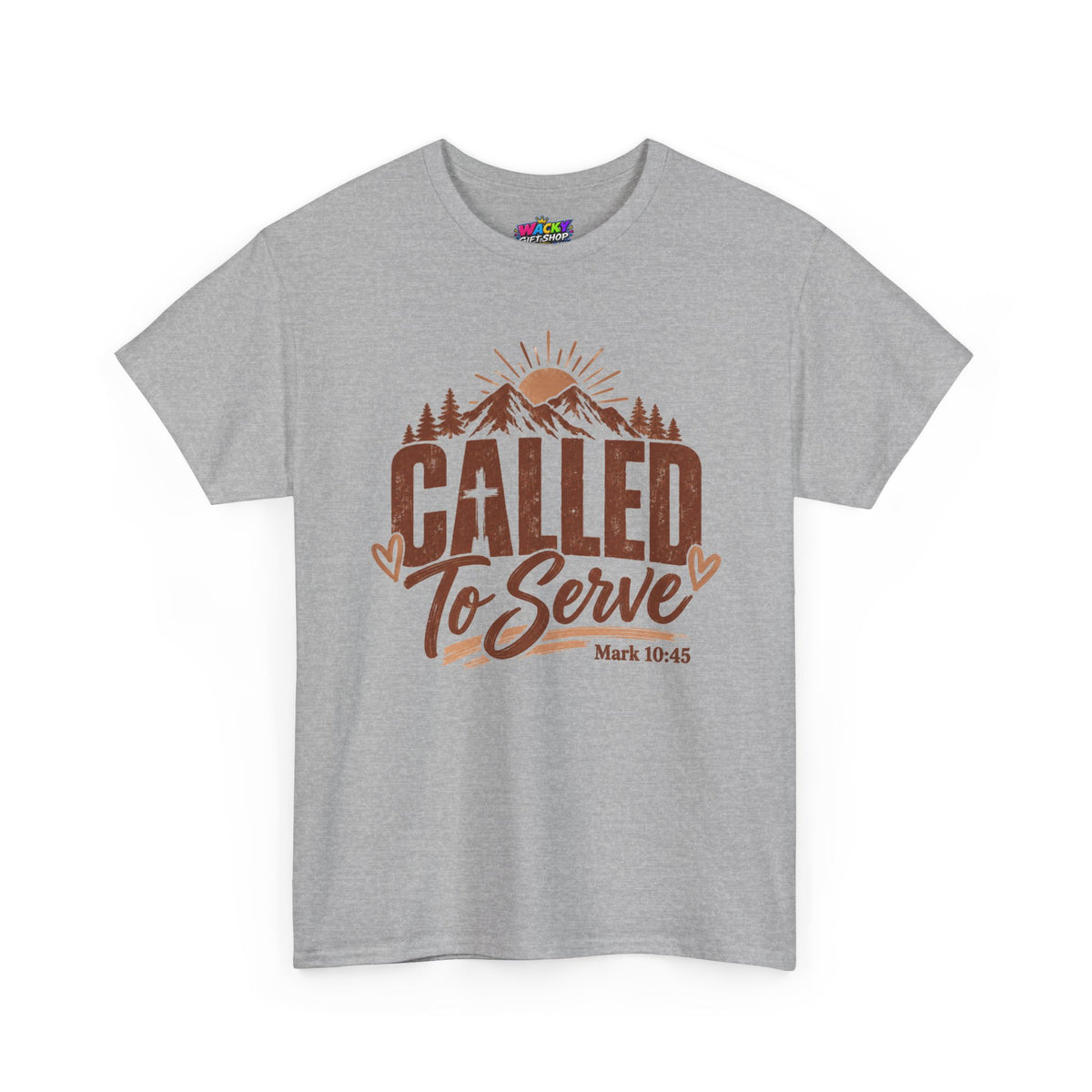 Called to Serve Mark 10:45 Christian T-Shirt