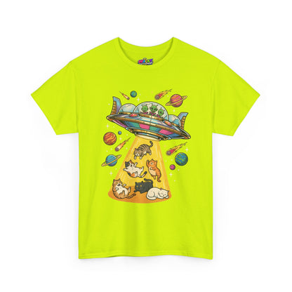 Alien Cat Abduction T-Shirt