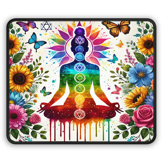 Chakra Bloom Meditation Mouse Pad