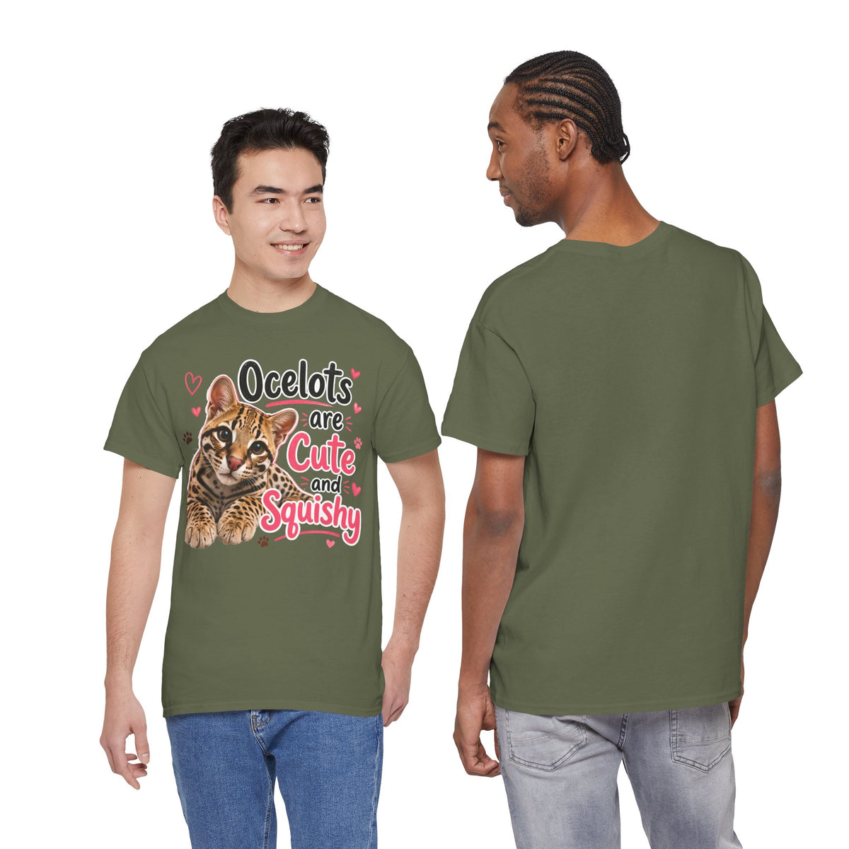 Ocelots Are Cute and Squishy T-Shirt