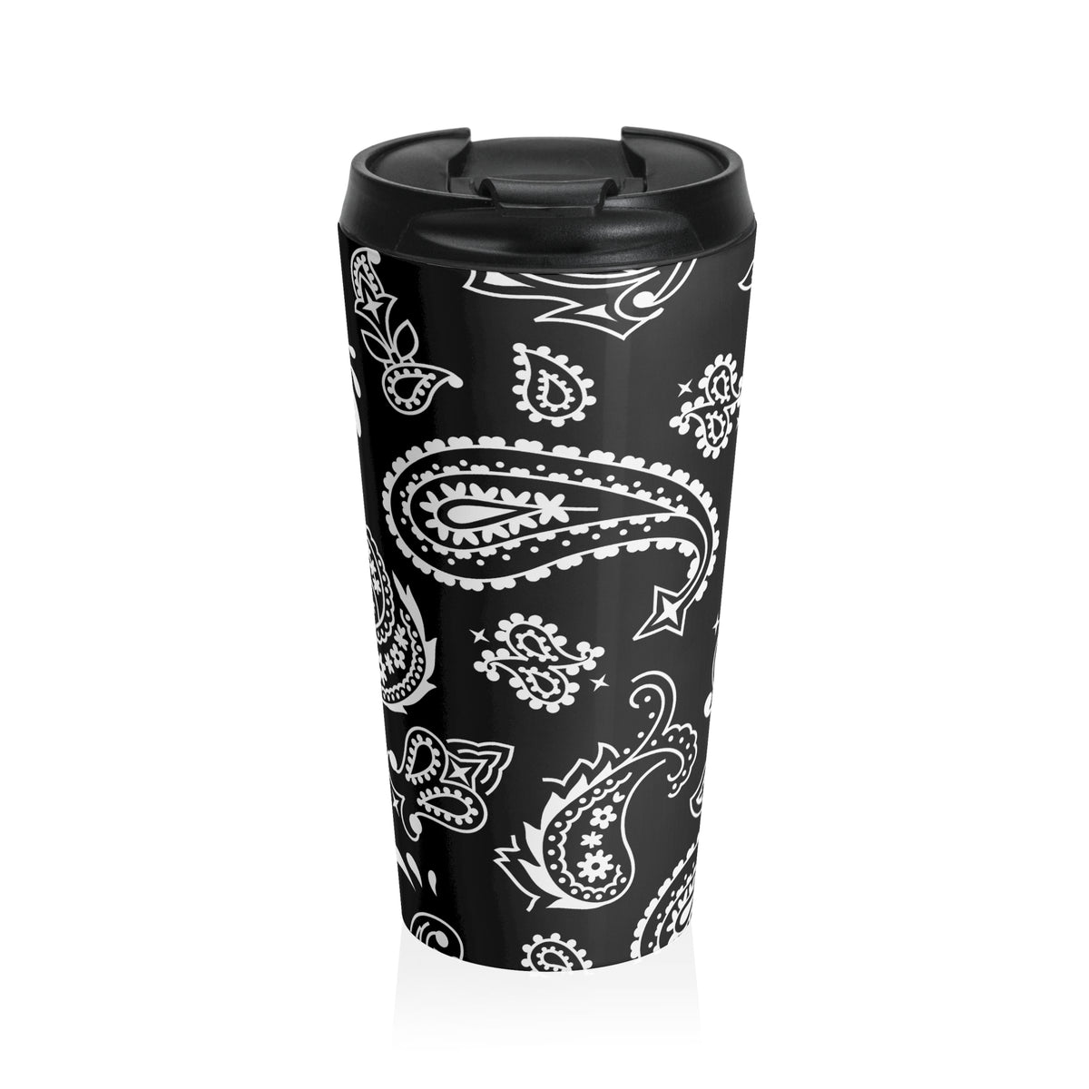 Midnight Bandana Stainless Steel Travel Mug