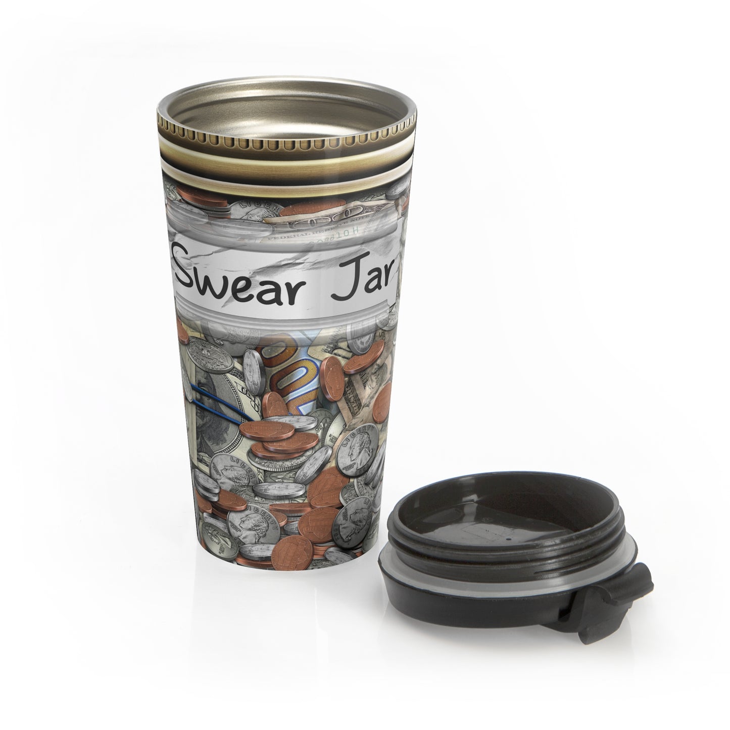 Swear Jar Travel Mug