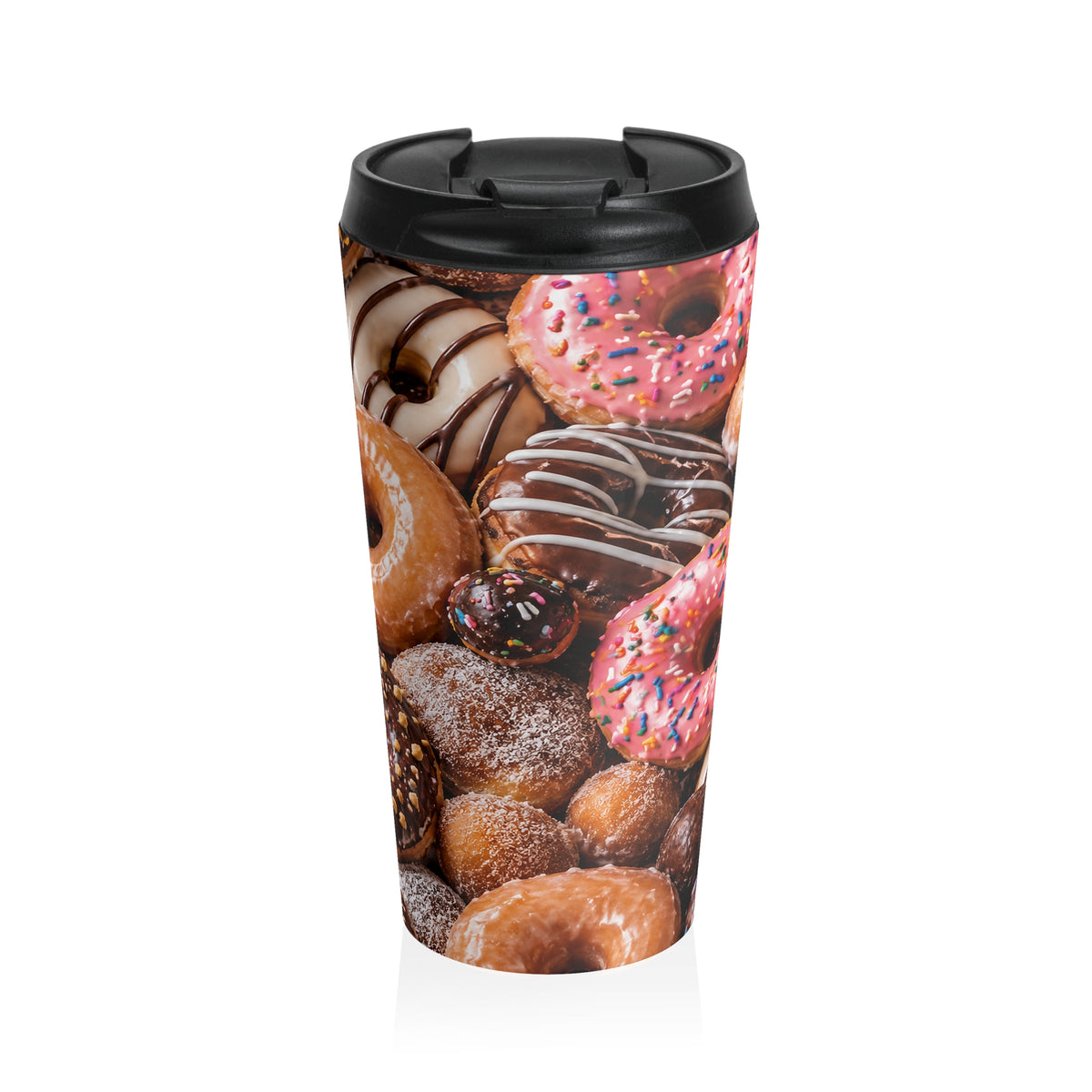 Donut Overload Stainless Steel Travel Mug