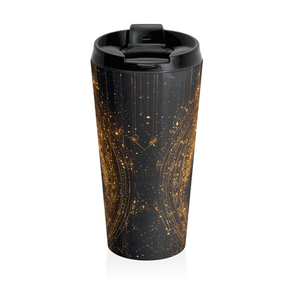 Celestial Wolf Travel Mug