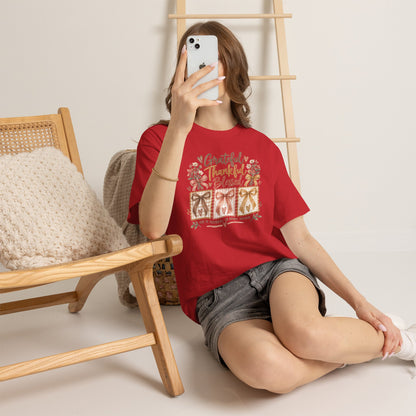 Grateful Thankful Blessed Christian T-Shirt