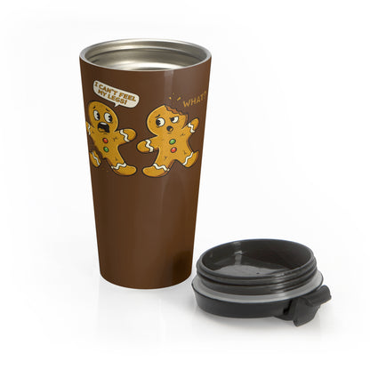 Gingerbread Panic Travel Mug