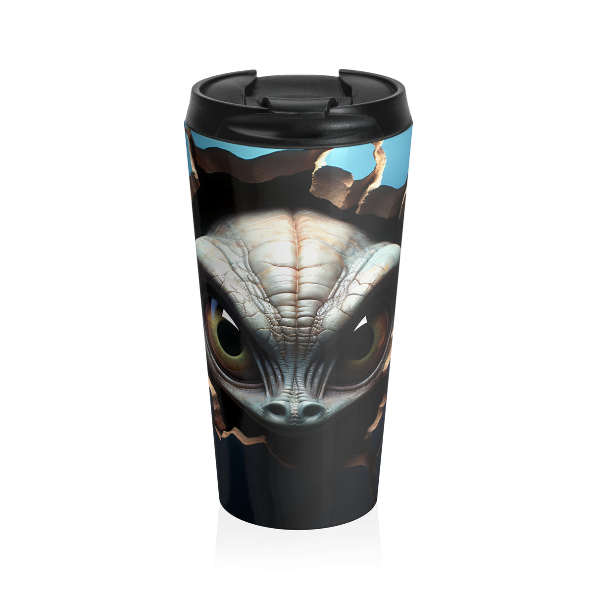 Alien Breakout Stainless Steel Travel Mug