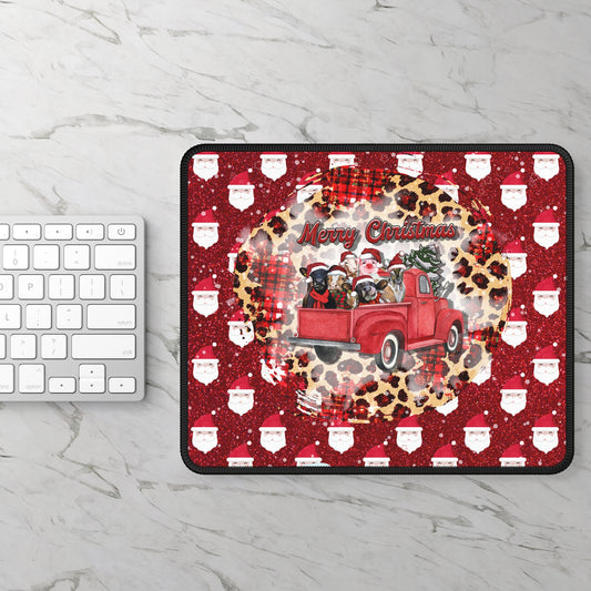 Merry Christmas Dogs Mouse Pad