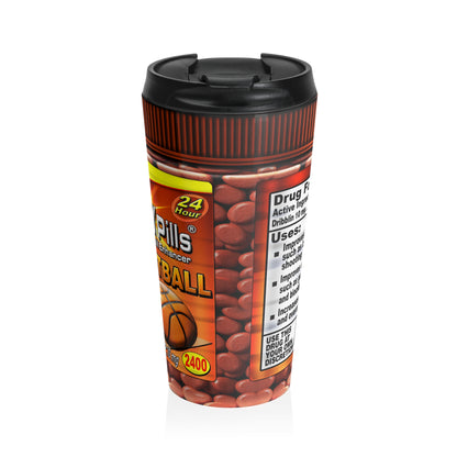 Sporty Pills Basketball Travel Mug