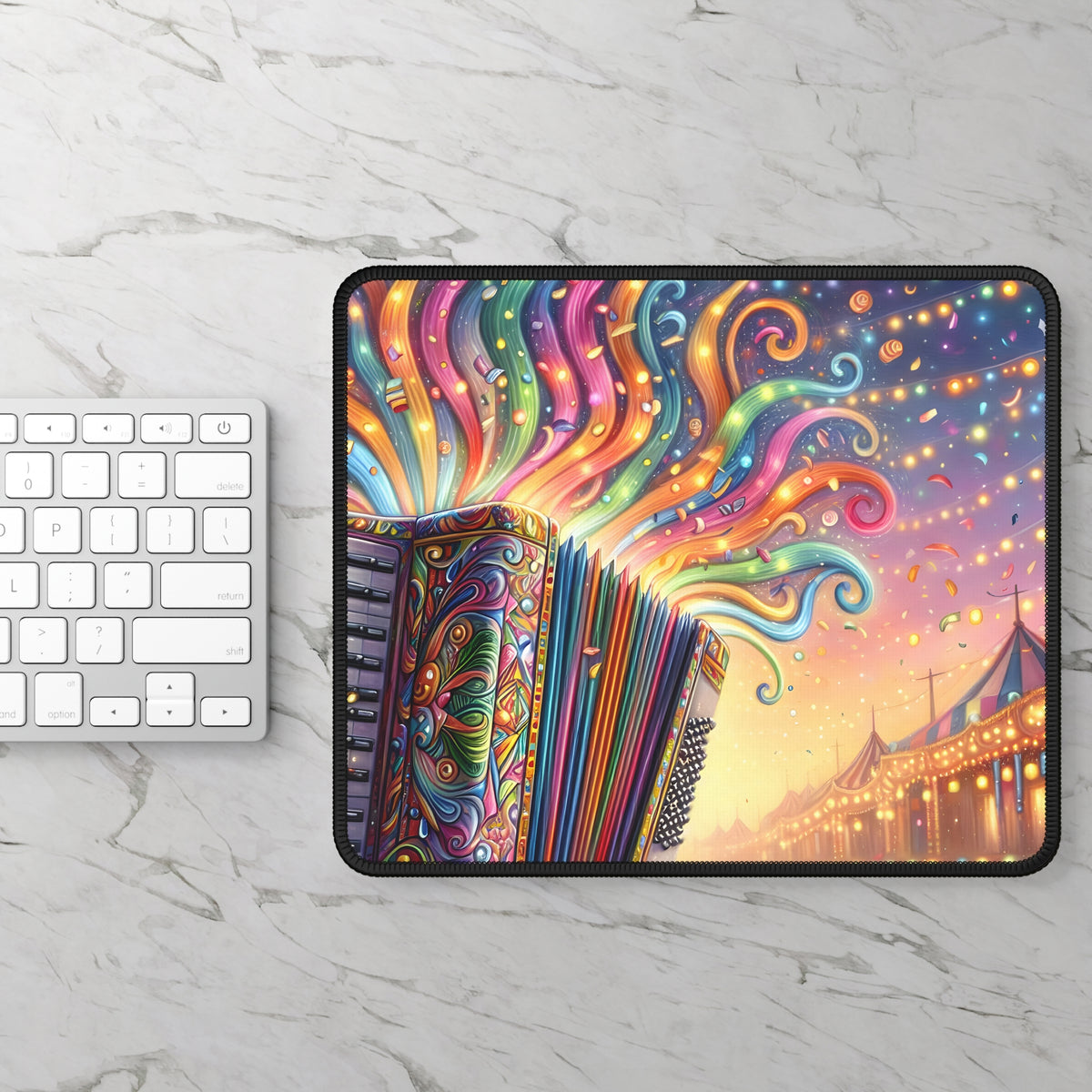 Carnival Accordion Mouse Pad