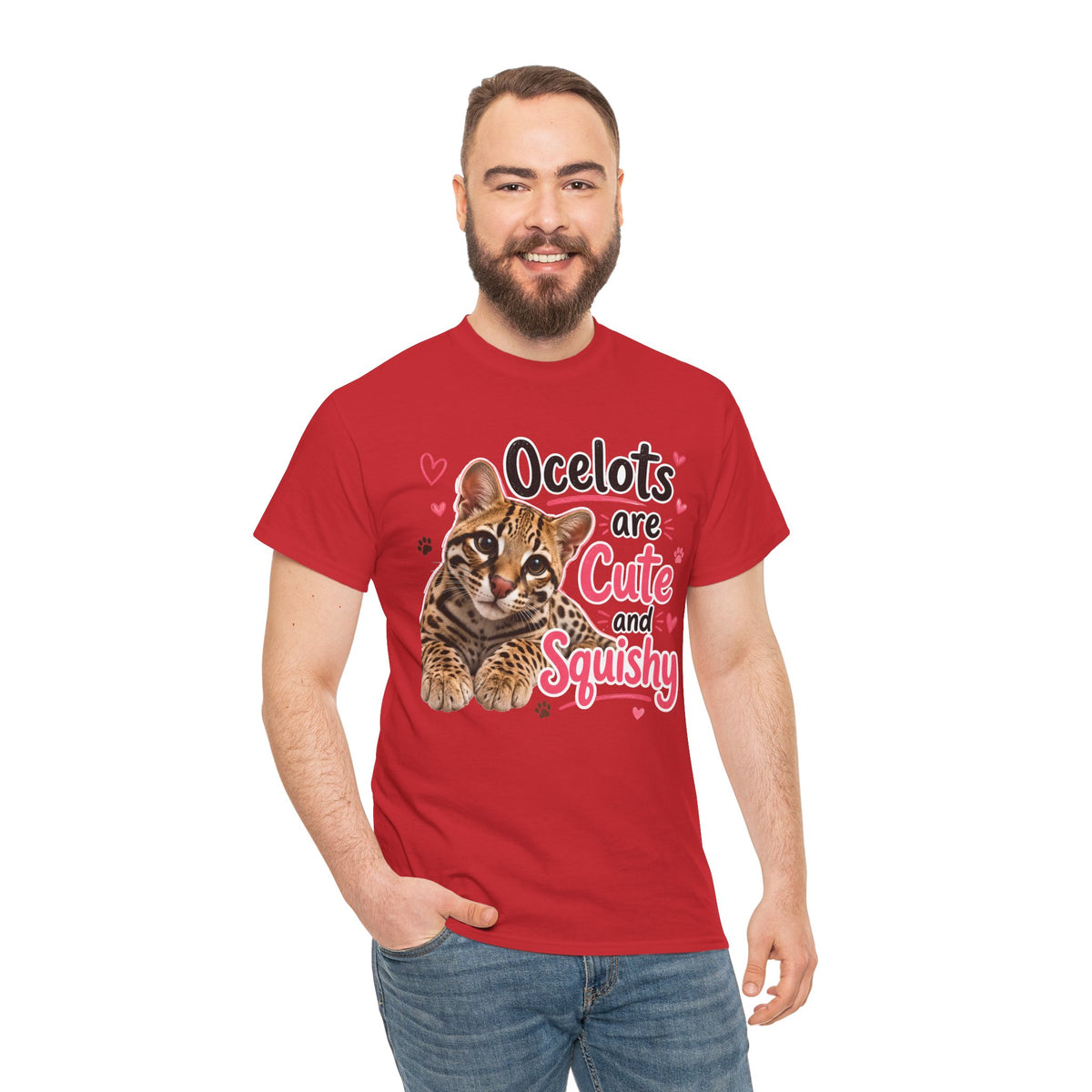 Ocelots Are Cute and Squishy T-Shirt