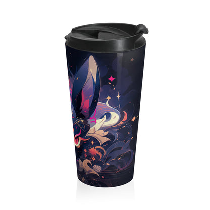Mystic Cat Stainless Steel Travel Mug – 15oz