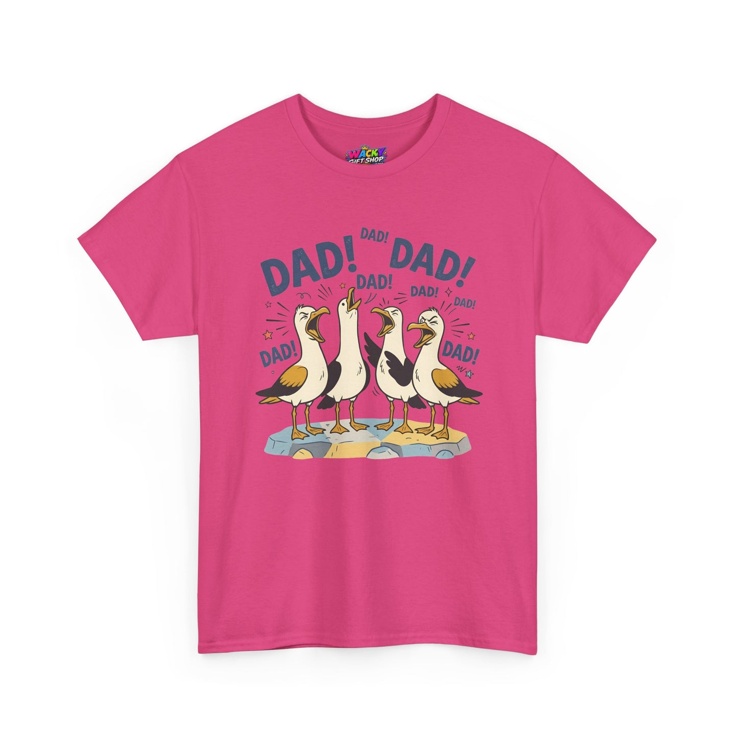 Dad Dad Dad Seagull T-Shirt