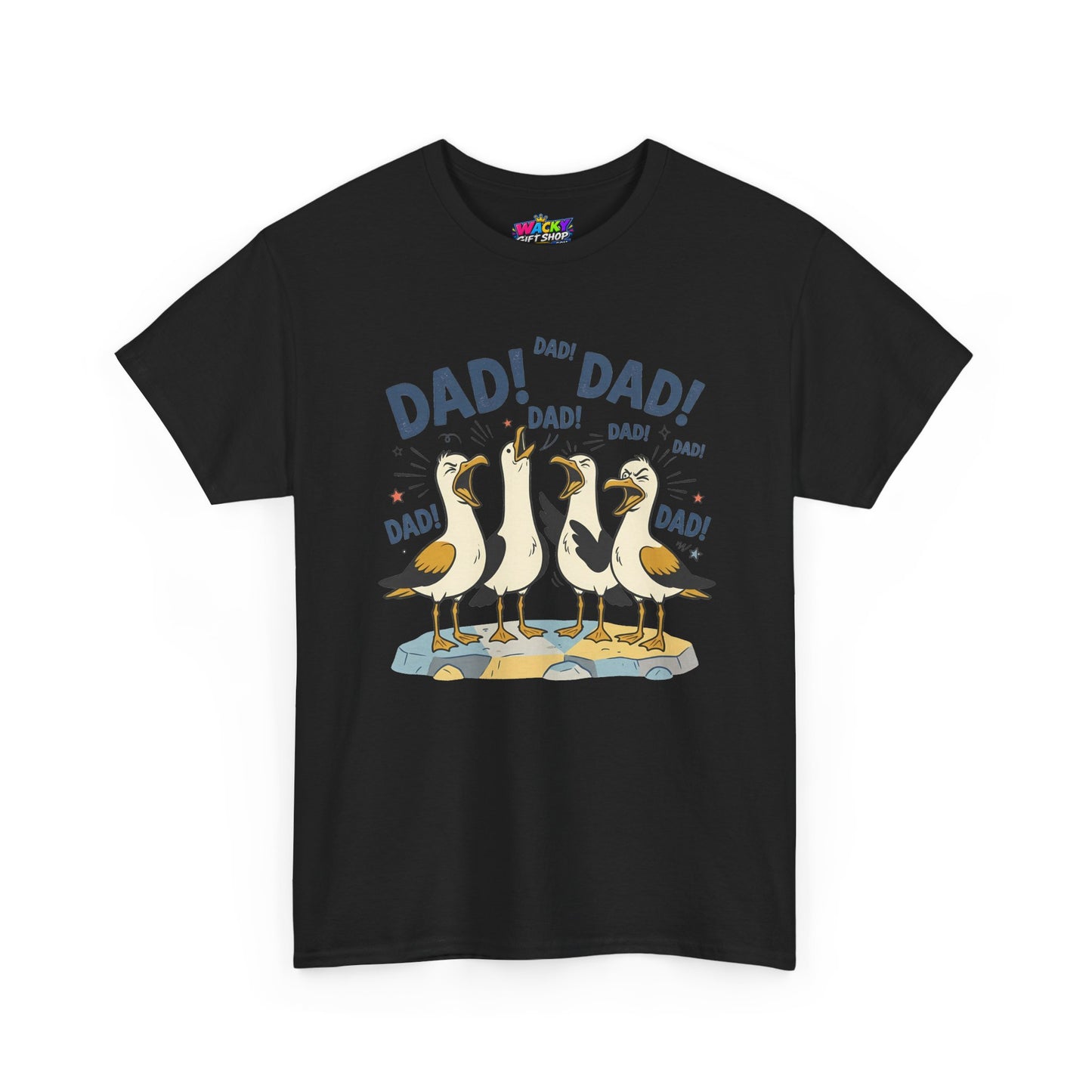 Dad Dad Dad Seagull T-Shirt