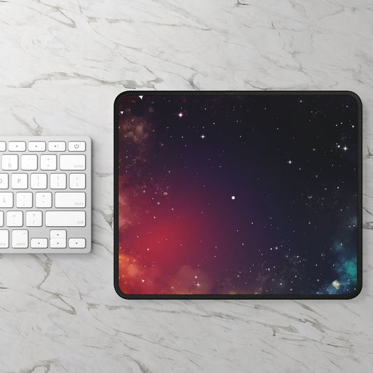 Nebula Night Sky Mouse Pad