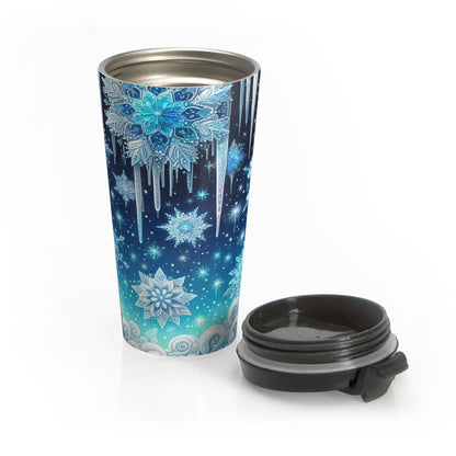 Frozen Icicle Magic Travel Mug