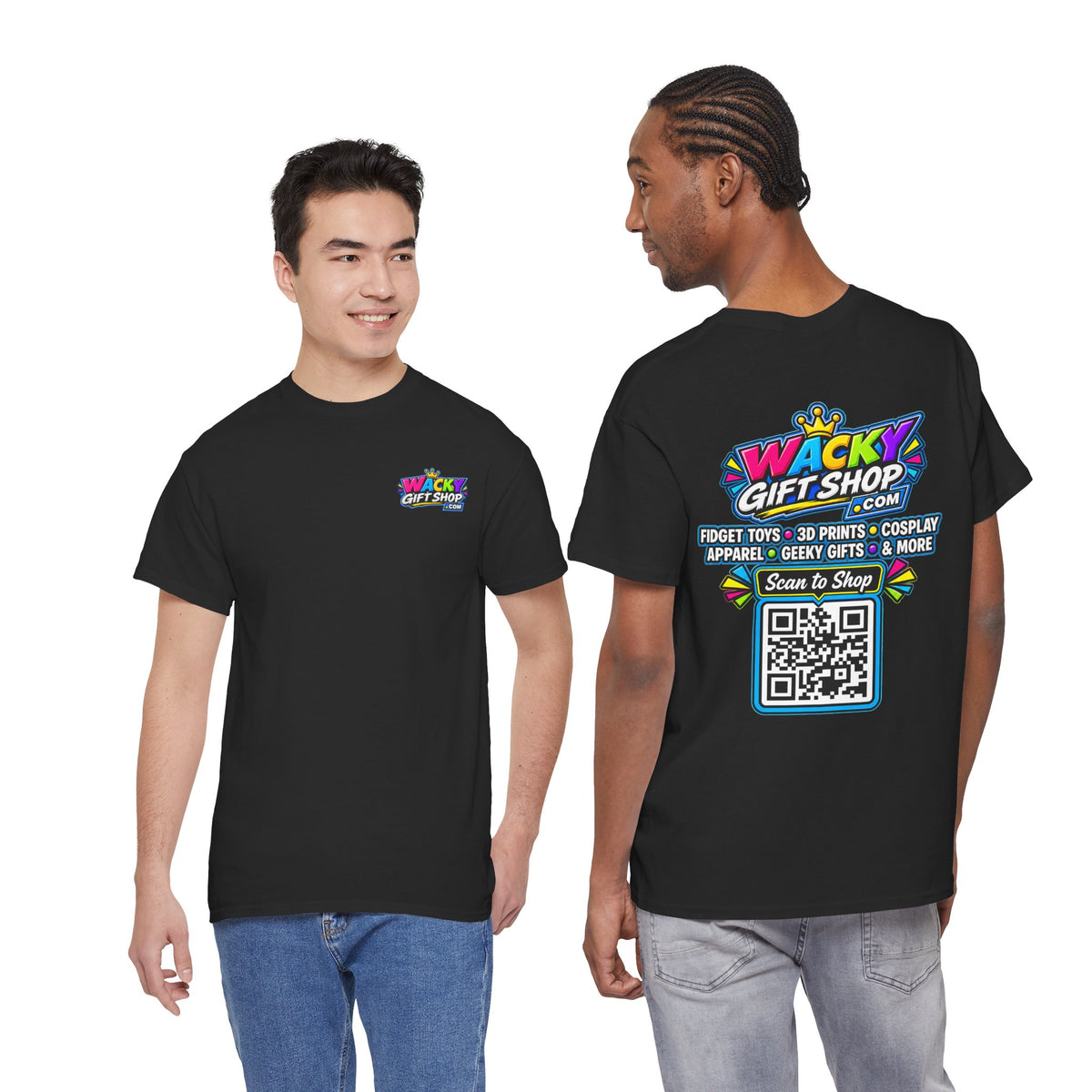 Official WackyGiftShop.com Logo T-Shirt