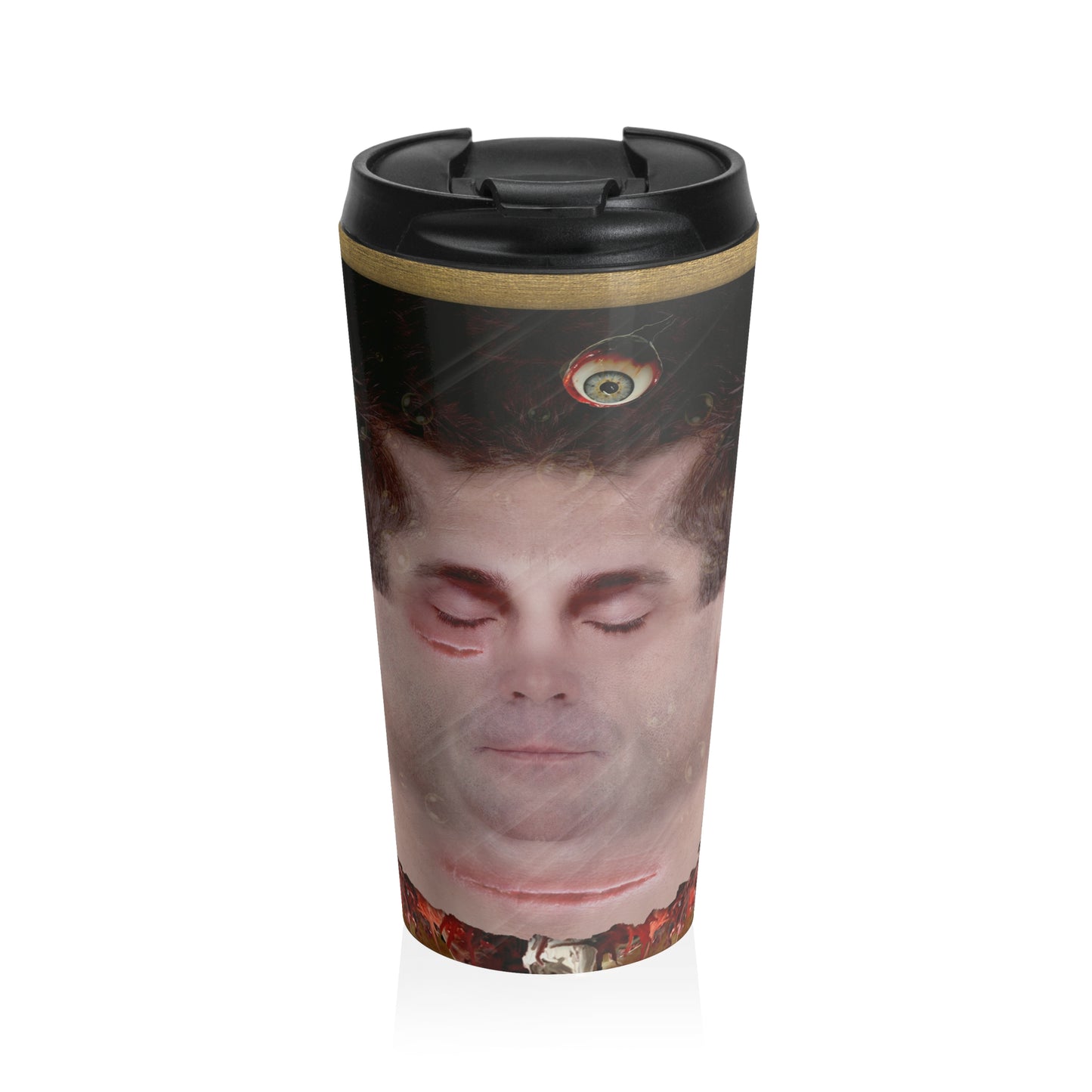 Haunted Head Travel Mug