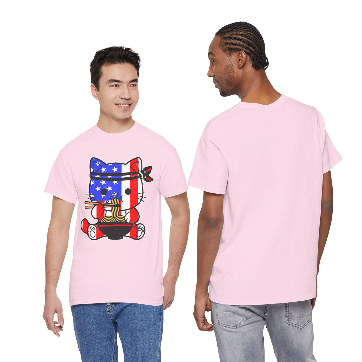 Patriotic Ramen Cat T-Shirt