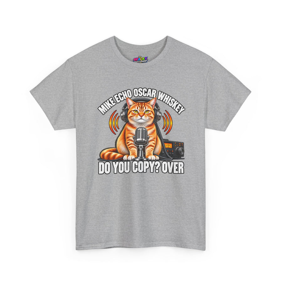 Do You Copy? Over Cat Ham Radio T-Shirt