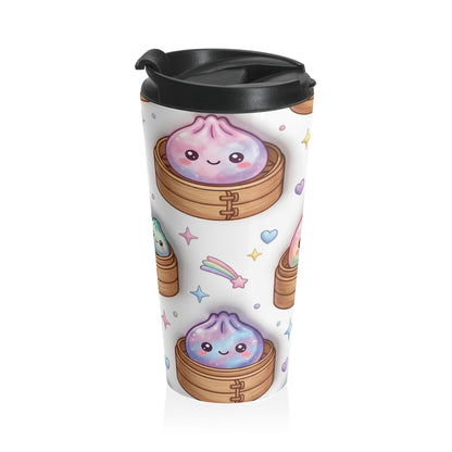 Galaxy Dumpling Dreams Stainless Steel Travel Mug