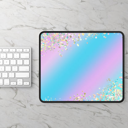 Pastel Glitter Dreams Mouse Pad