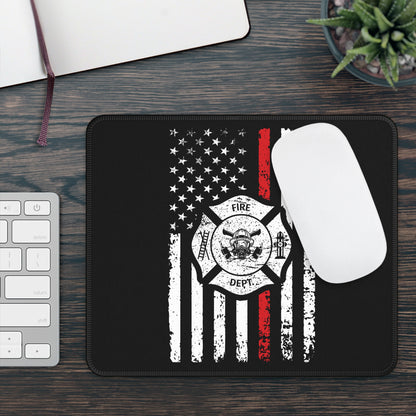 Fire Dept Patriot Mouse Pad