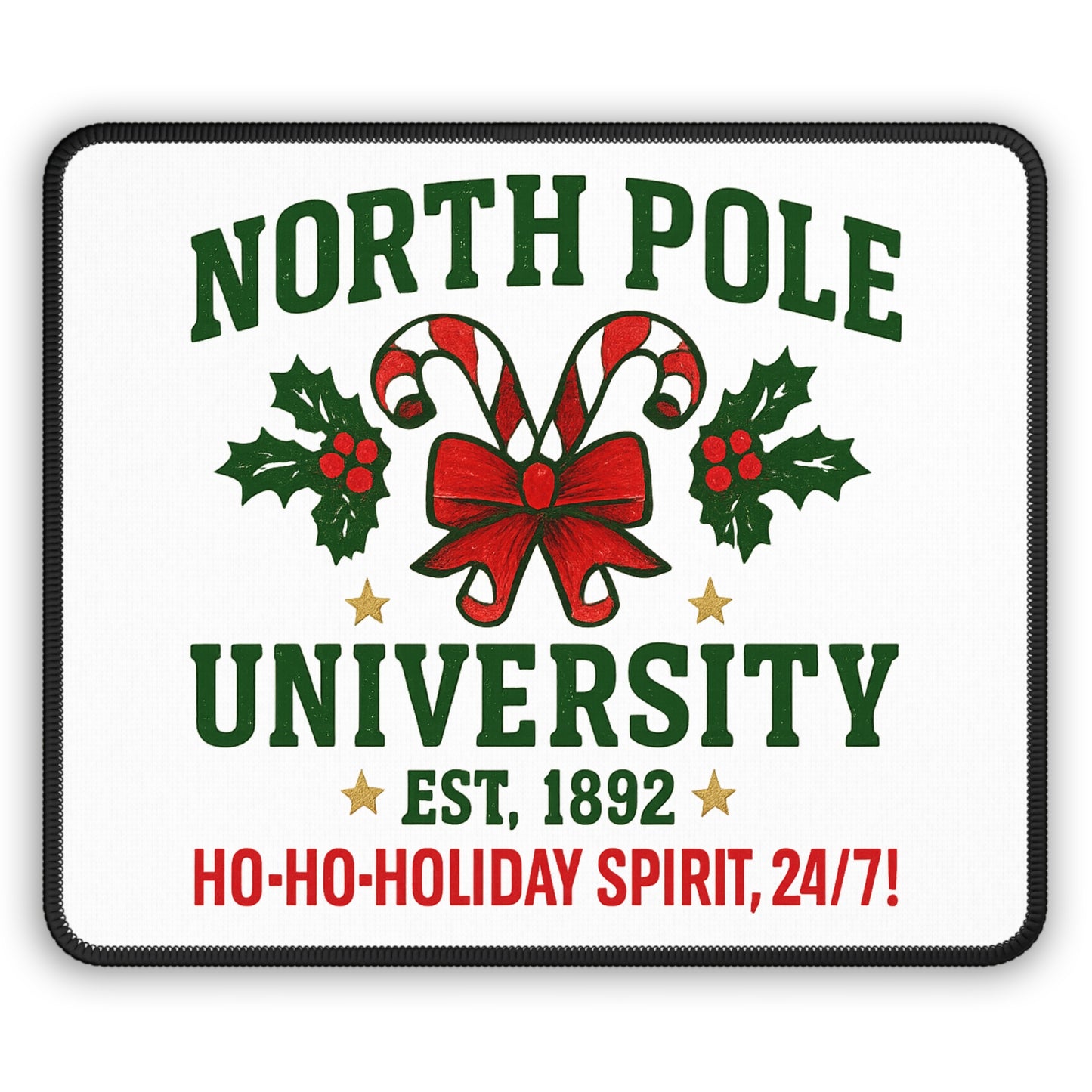 North Pole University Mouse Pad