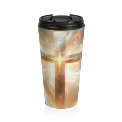 Radiant Cross Travel Mug