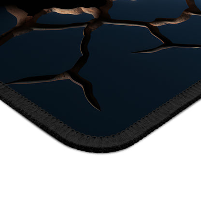 Cracked Wall Alien Mouse Pad