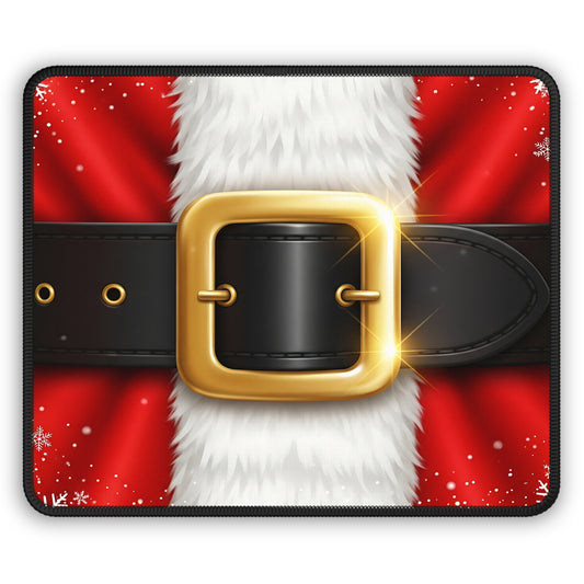 Santa Suit Belt Mouse Pad