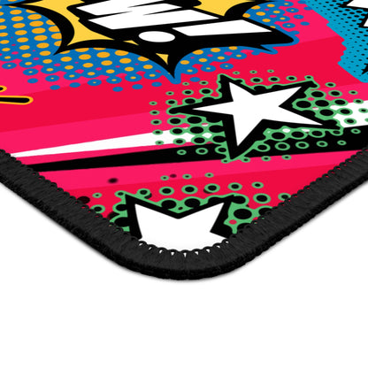 Comic Book Pop Art Mouse Pad