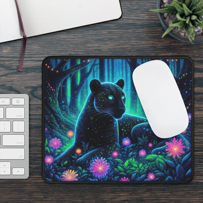 Mystical Black Panther Mouse Pad