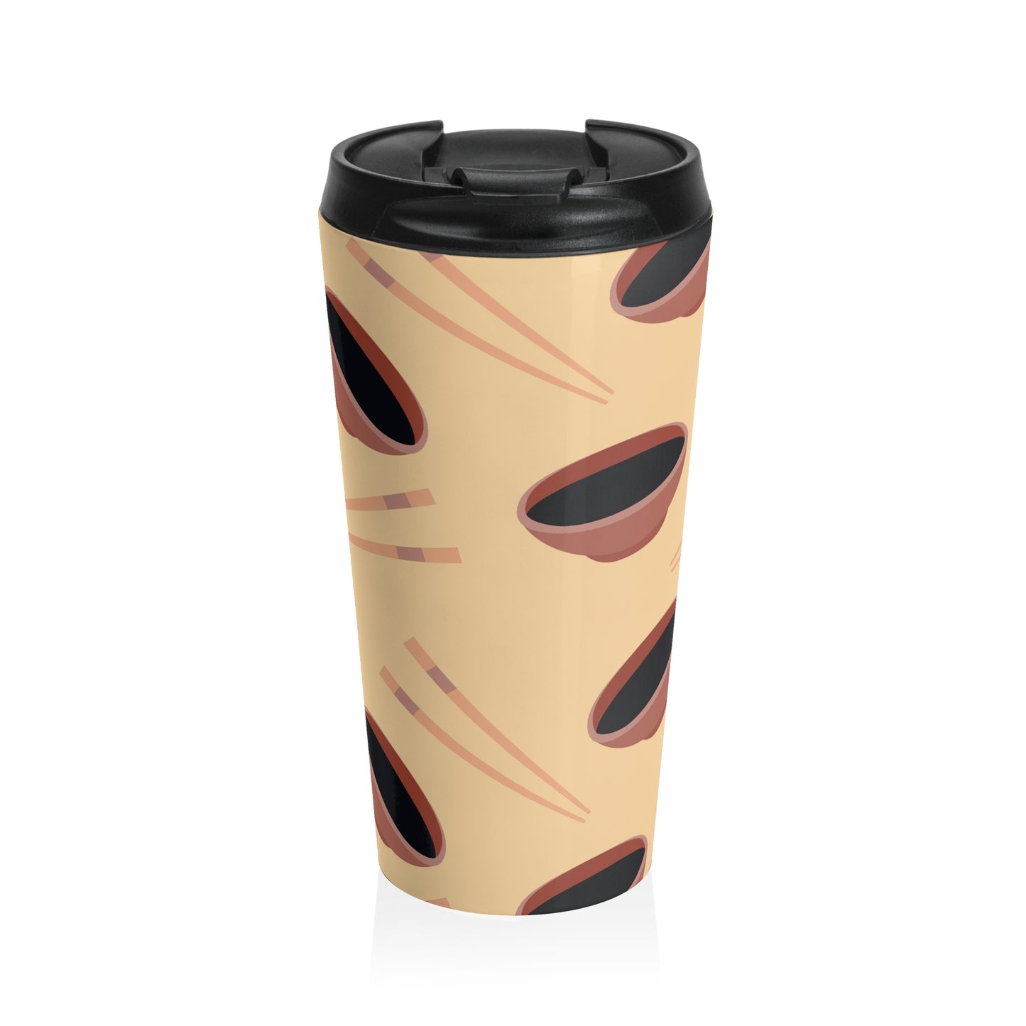 Chopsticks and Bowls Travel Mug