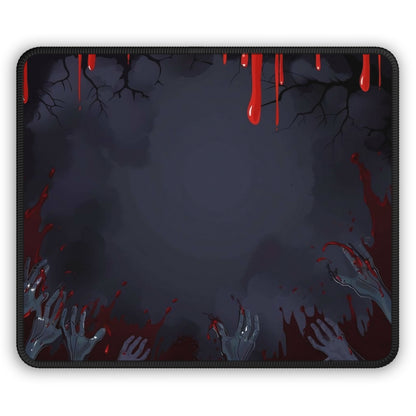 Zombie Blood Night Mouse Pad