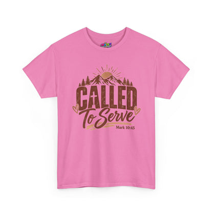 Called to Serve Mark 10:45 Christian T-Shirt