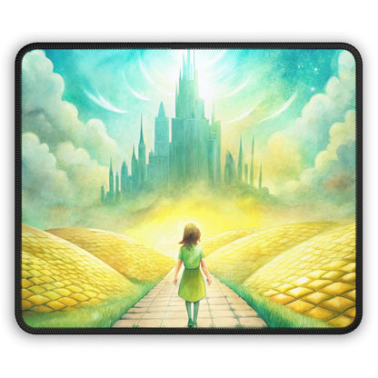 Emerald Fantasy Kingdom Mouse Pad