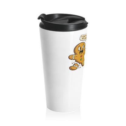 Gingerbread Panic Travel Mug