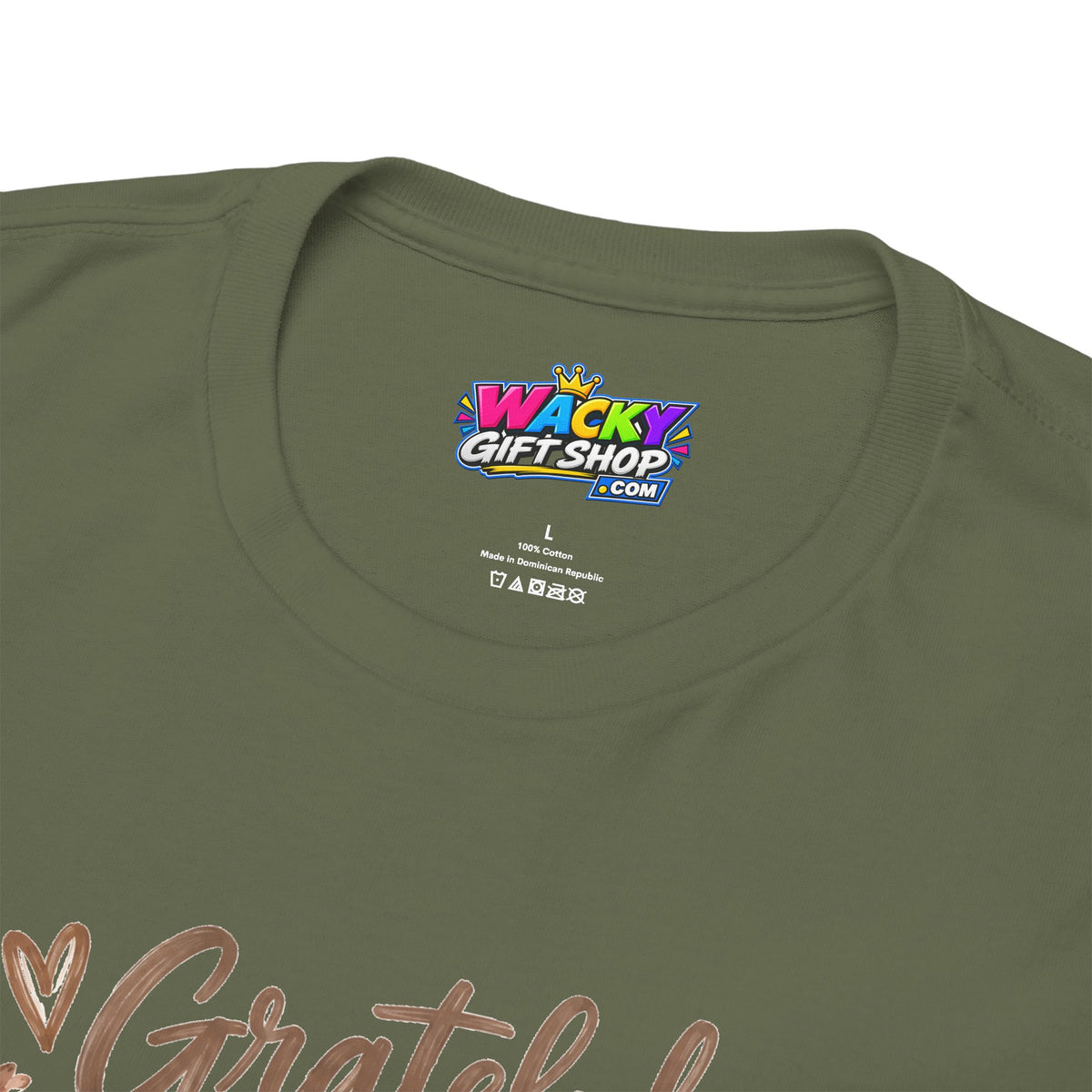 Grateful Thankful Blessed Christian T-Shirt