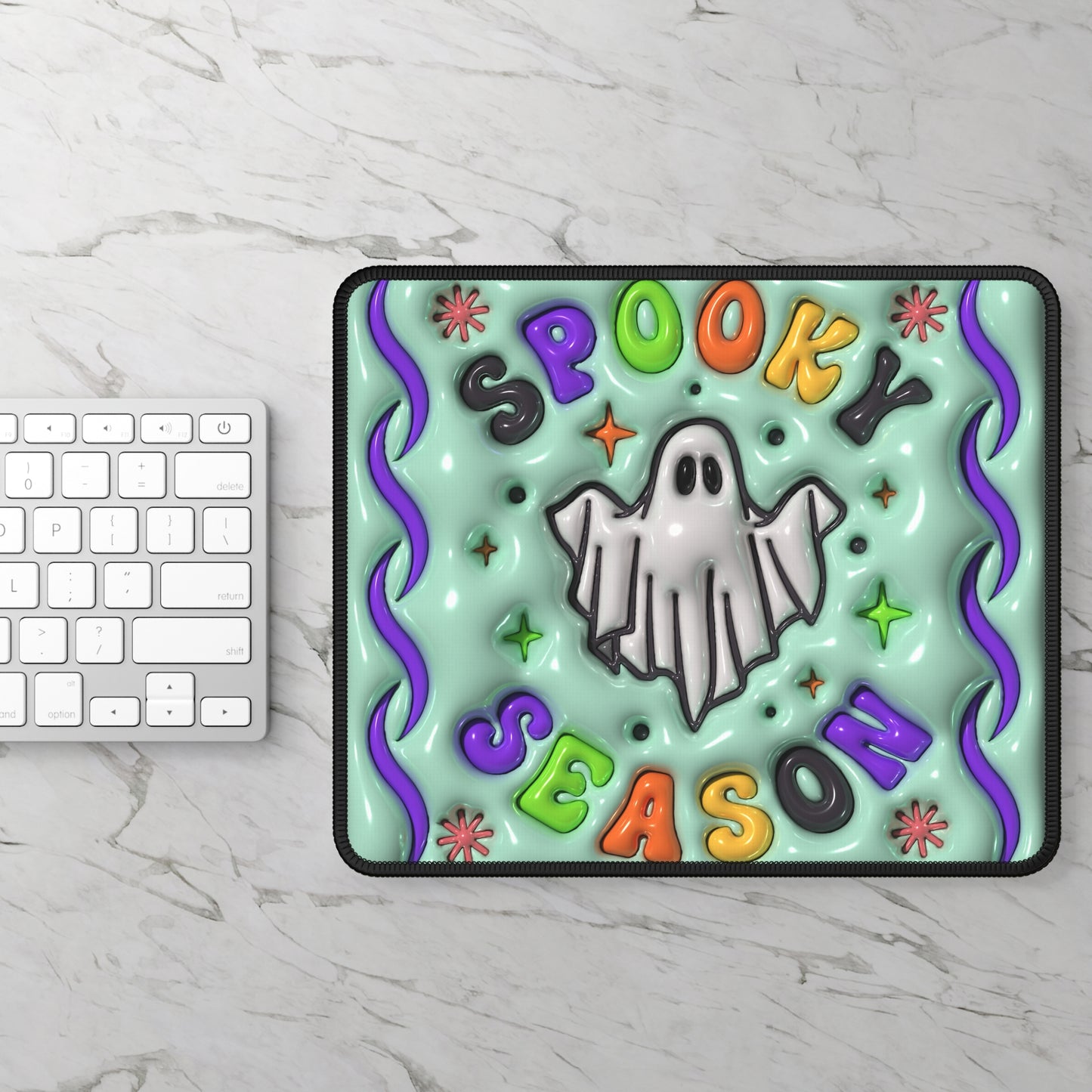 Spooky Season Ghost Mouse Pad