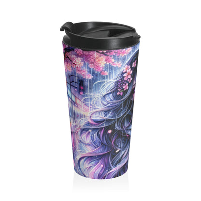 Moonlit Blossom Travel Mug
