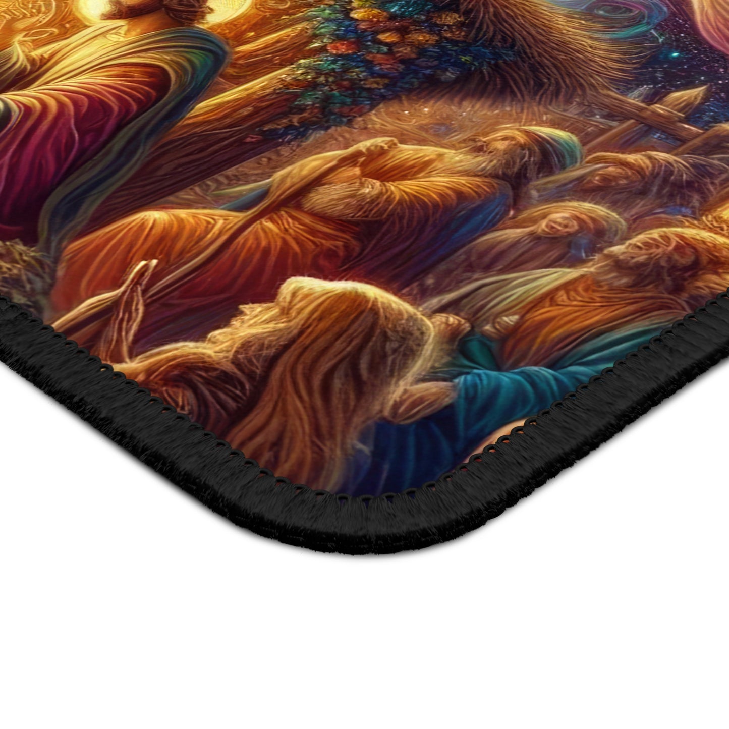Heavenly Nativity Glow Mouse Pad