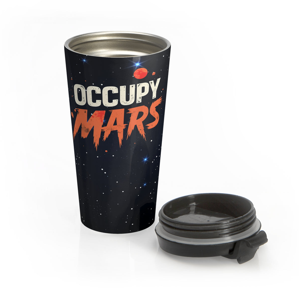 Occupy Mars Stainless Steel Travel Mug