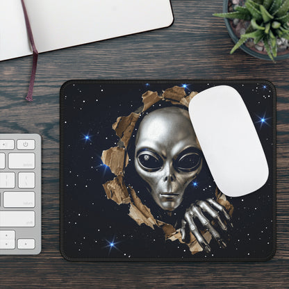 Alien Breakthrough Mouse Pad