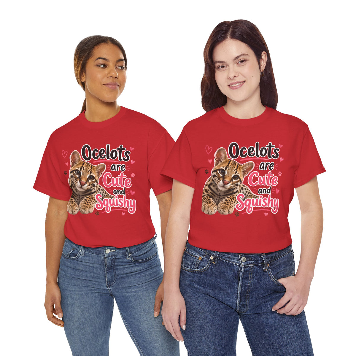 Ocelots Are Cute and Squishy T-Shirt
