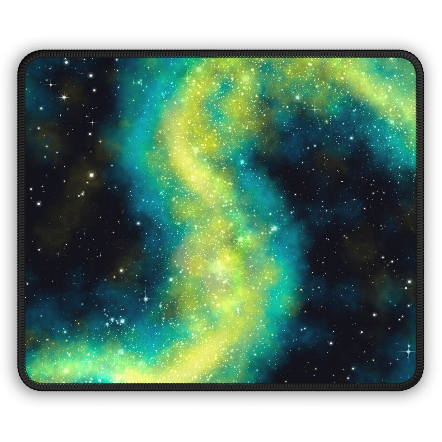Cosmic Aurora Swirl Mouse Pad