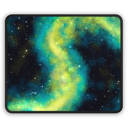 Cosmic Aurora Swirl Mouse Pad