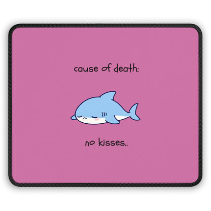 No Kisses Shark Mouse Pad