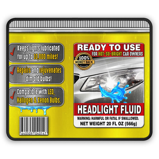 Headlight Fluid Mouse Pad