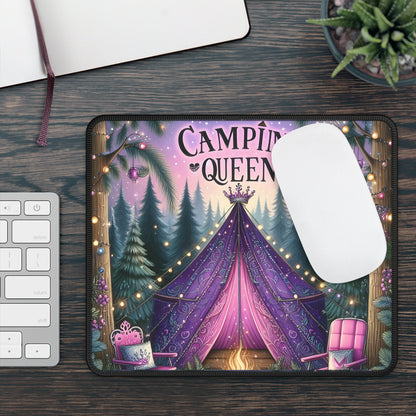 Camping Queen Mouse Pad